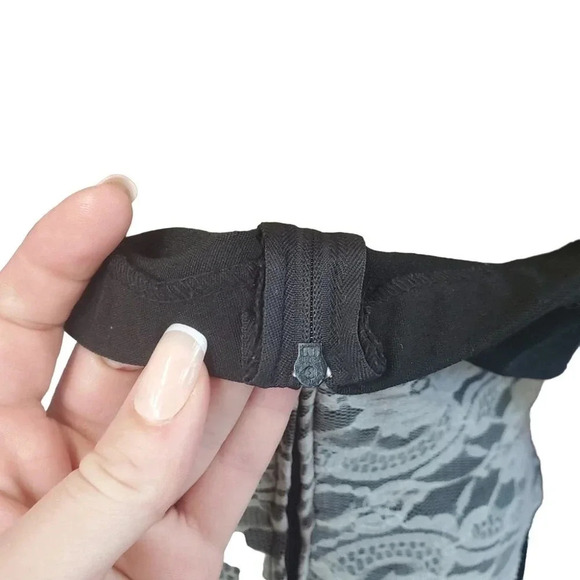 Ruby Rox Brand Size 9 Strapless Lace Detail Tule Petticoat 50's Inspired Dress - Picture 9 of 10